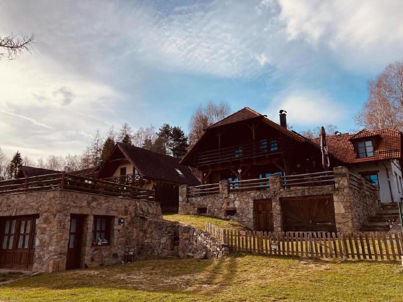 Apartmany Srub Jenisov Horní Planá Kültér fotó