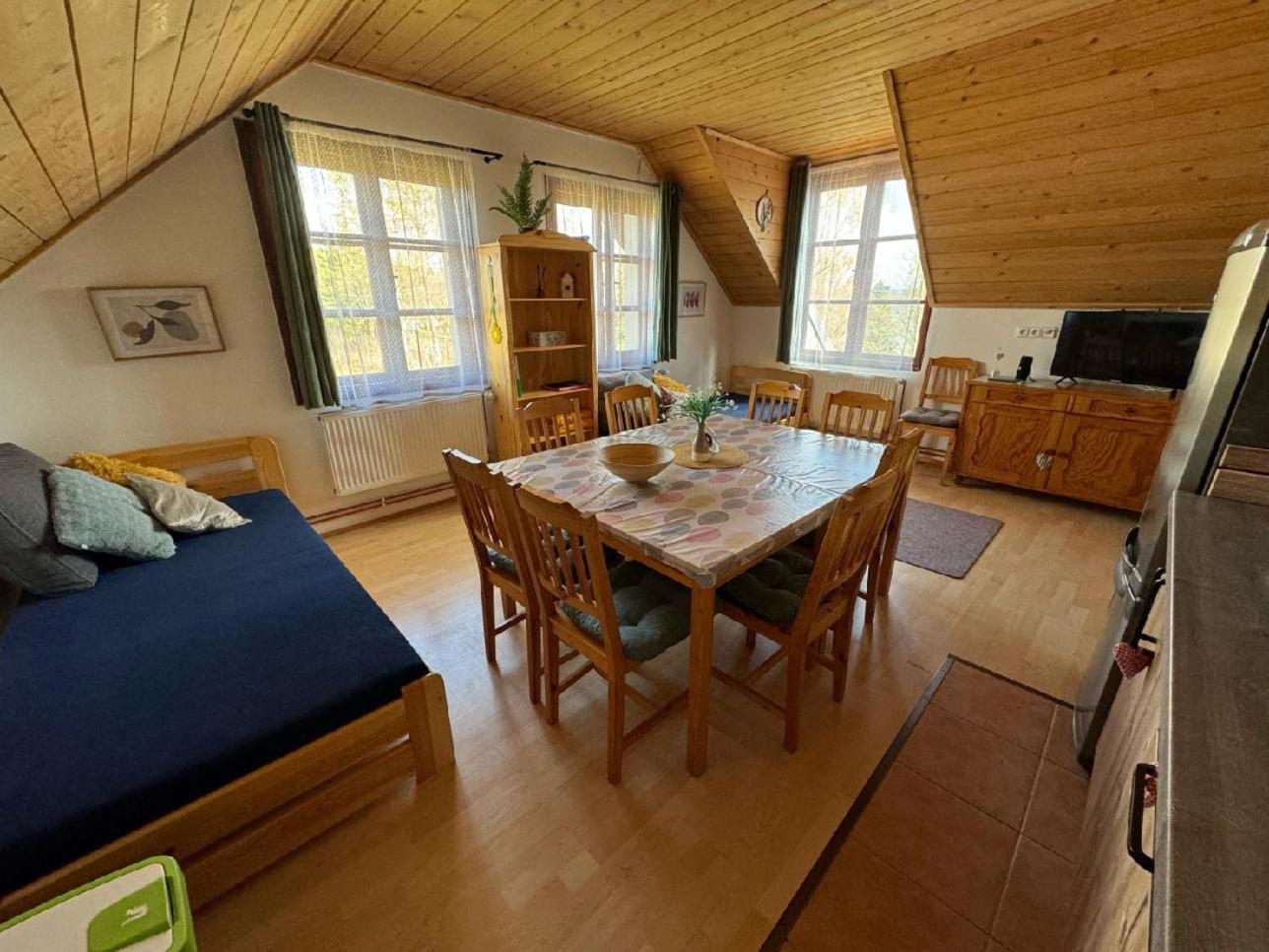 Apartmany Srub Jenisov Horní Planá Kültér fotó
